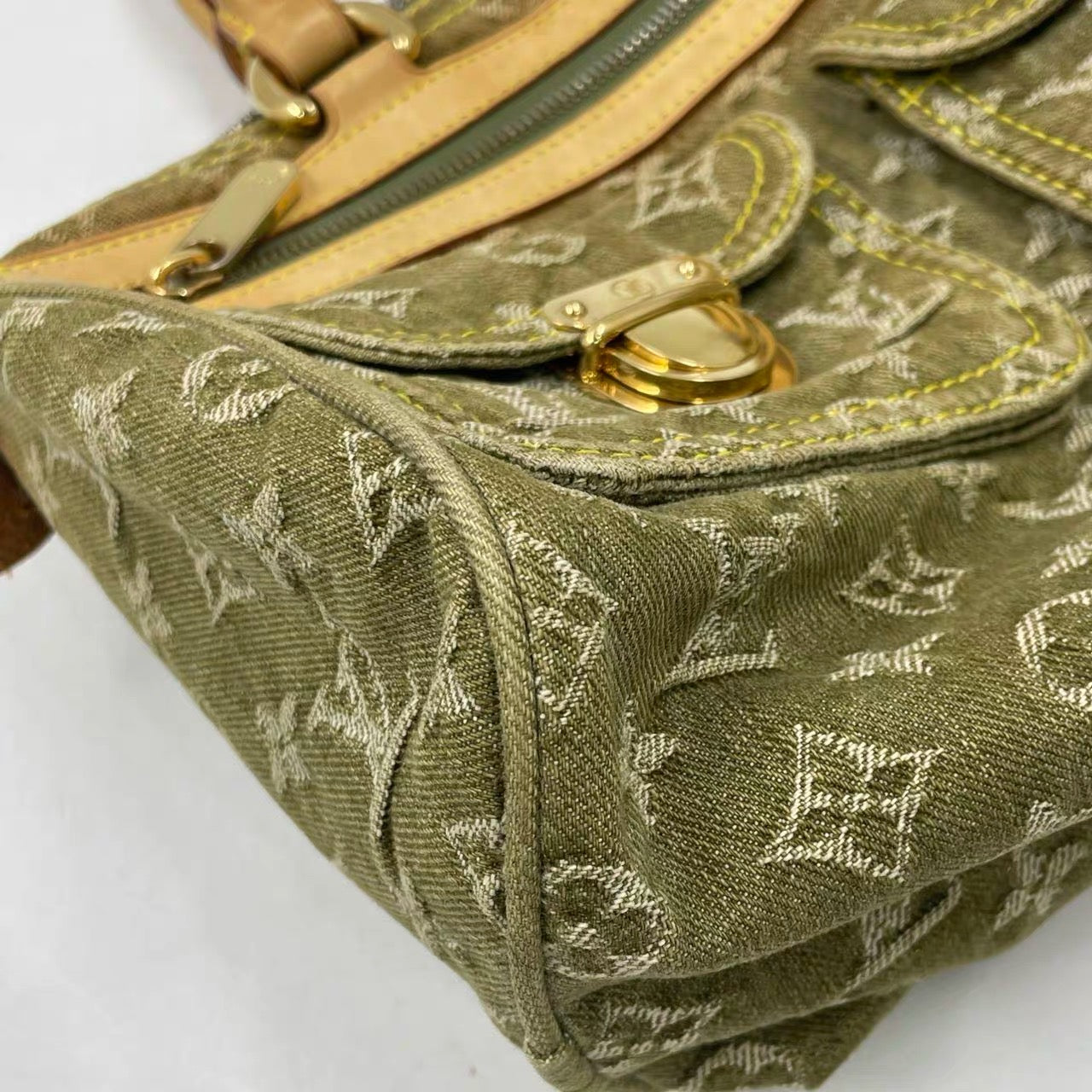 Louis Vuitton Monogram Denim Neo Speedy Lichen