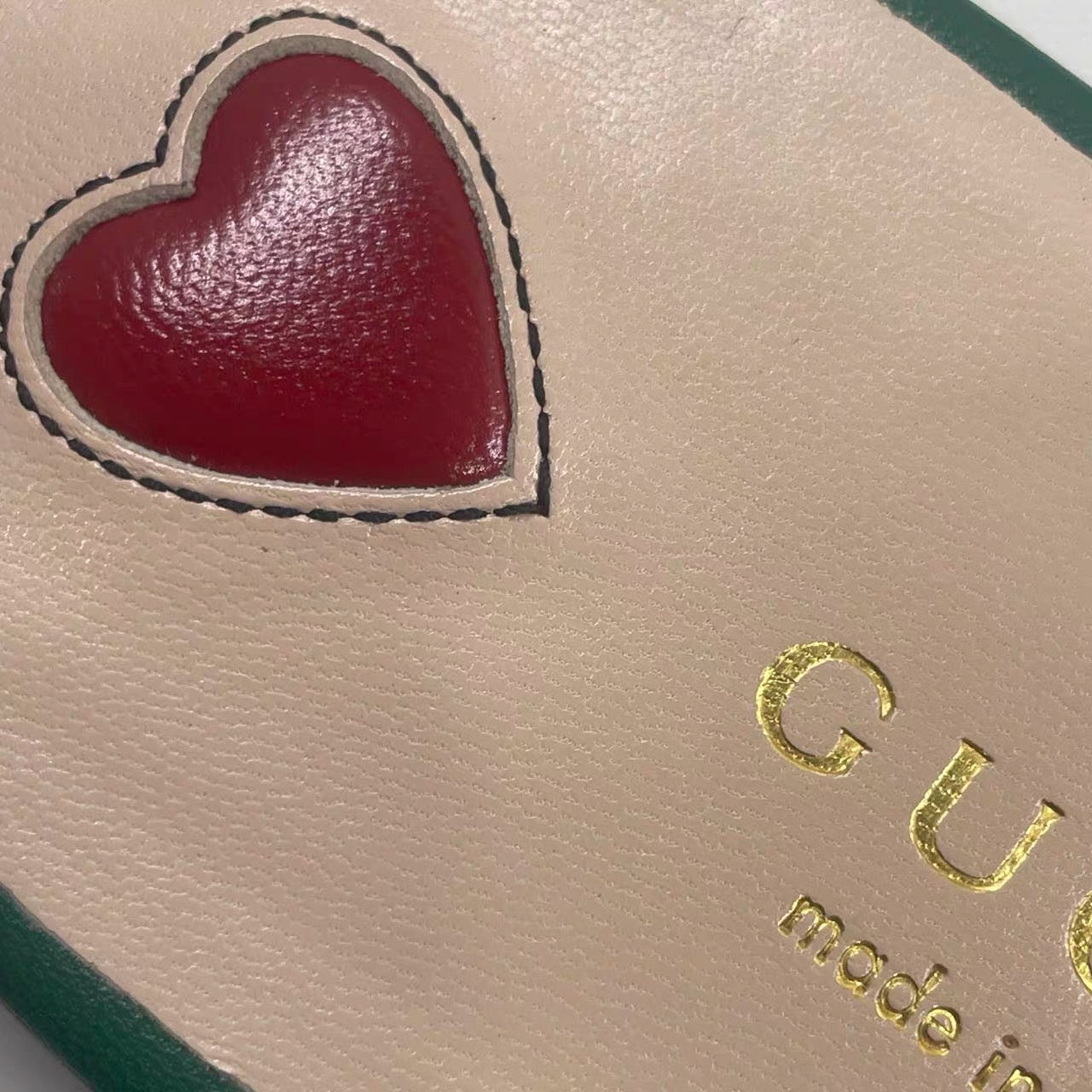 Gucci Princetown Horsebit Mules in Green Lace Leather UK5/ EU38