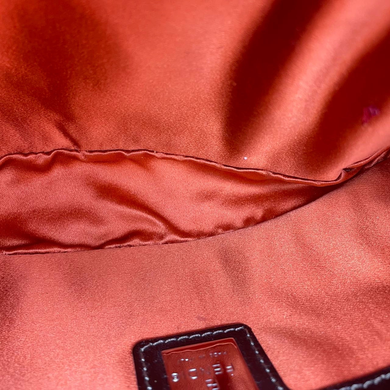 Breaded Fendi baguette in burnt orange