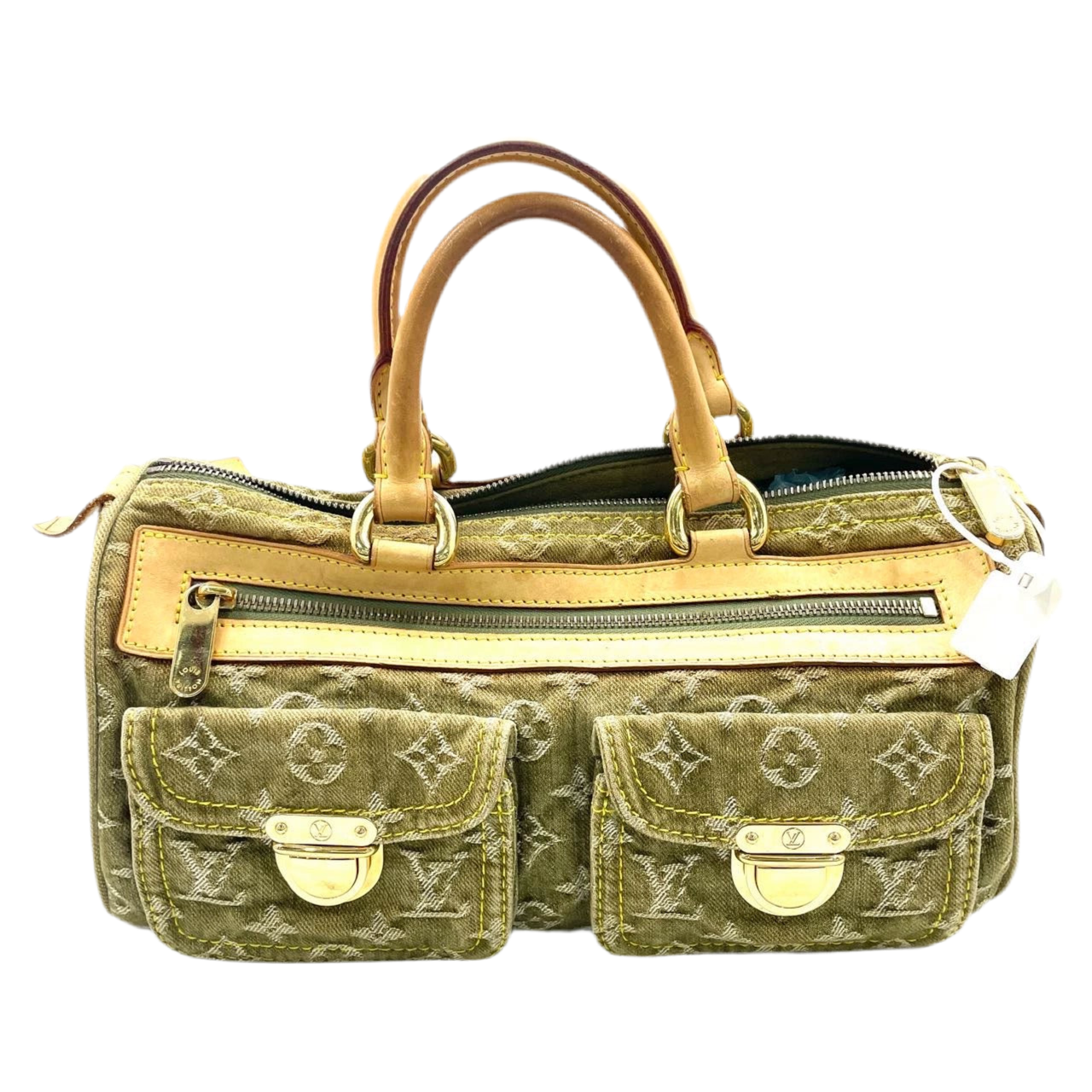 Louis Vuitton Monogram Denim Neo Speedy Lichen