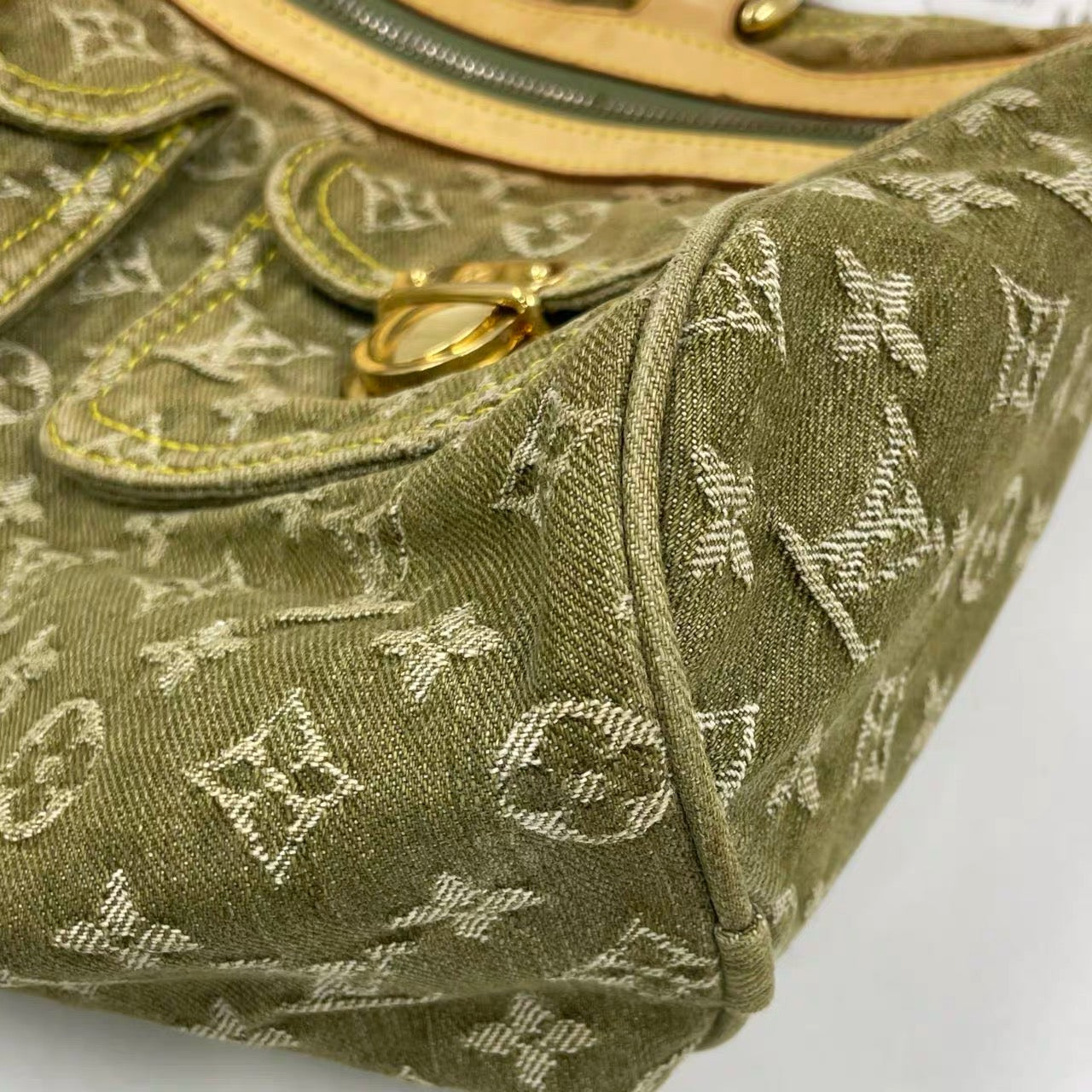 Louis Vuitton Monogram Denim Neo Speedy Lichen