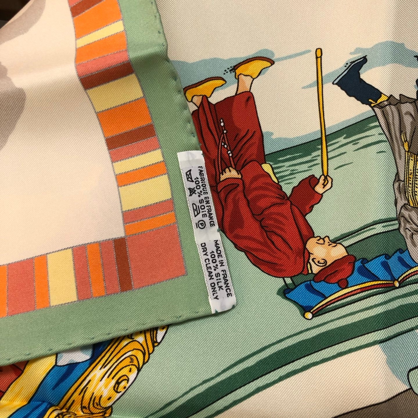 Hermes brand new prieres au vent 90x90 scarf