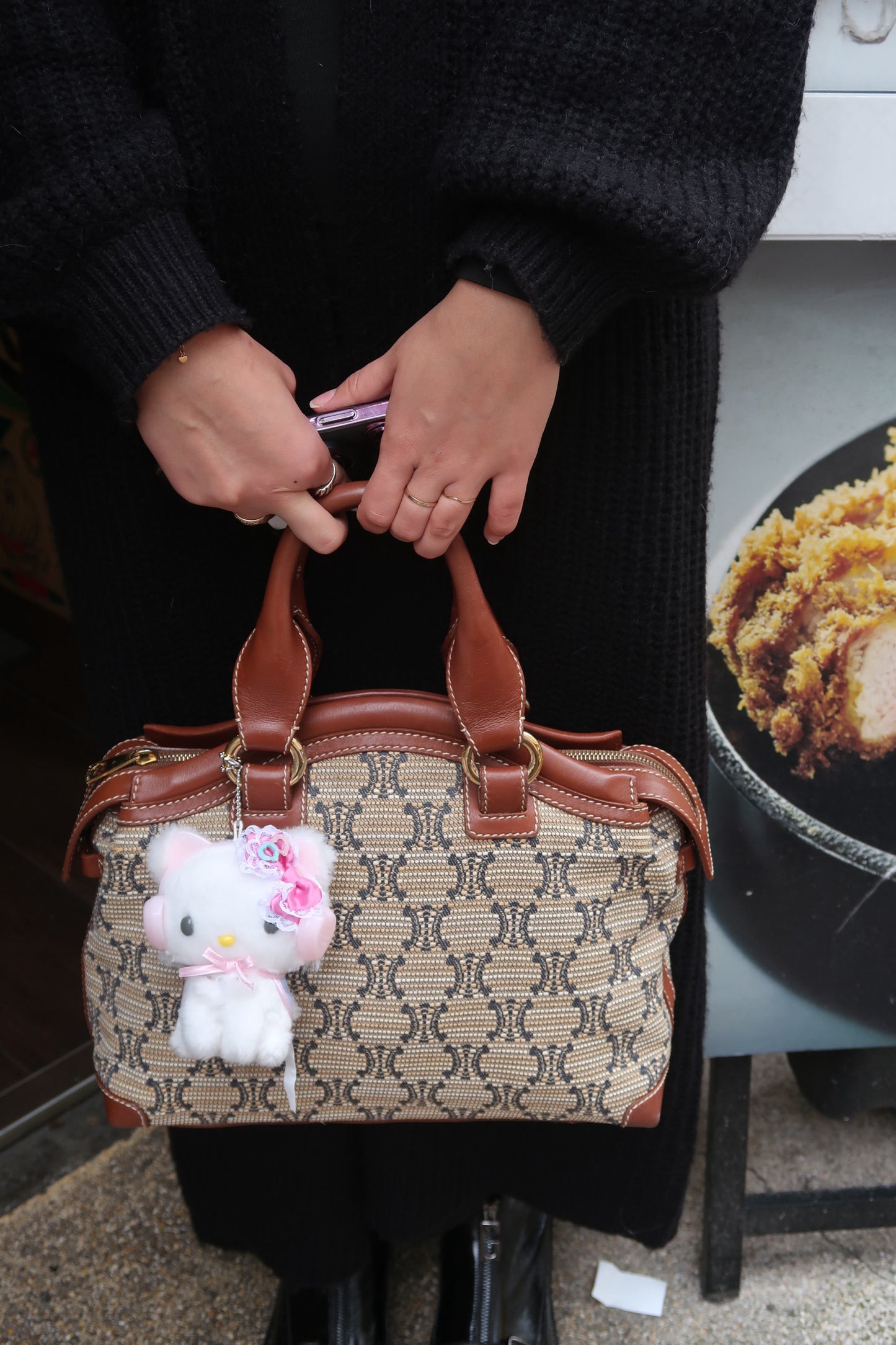Extremely rare Celine Raffia Tote Bag