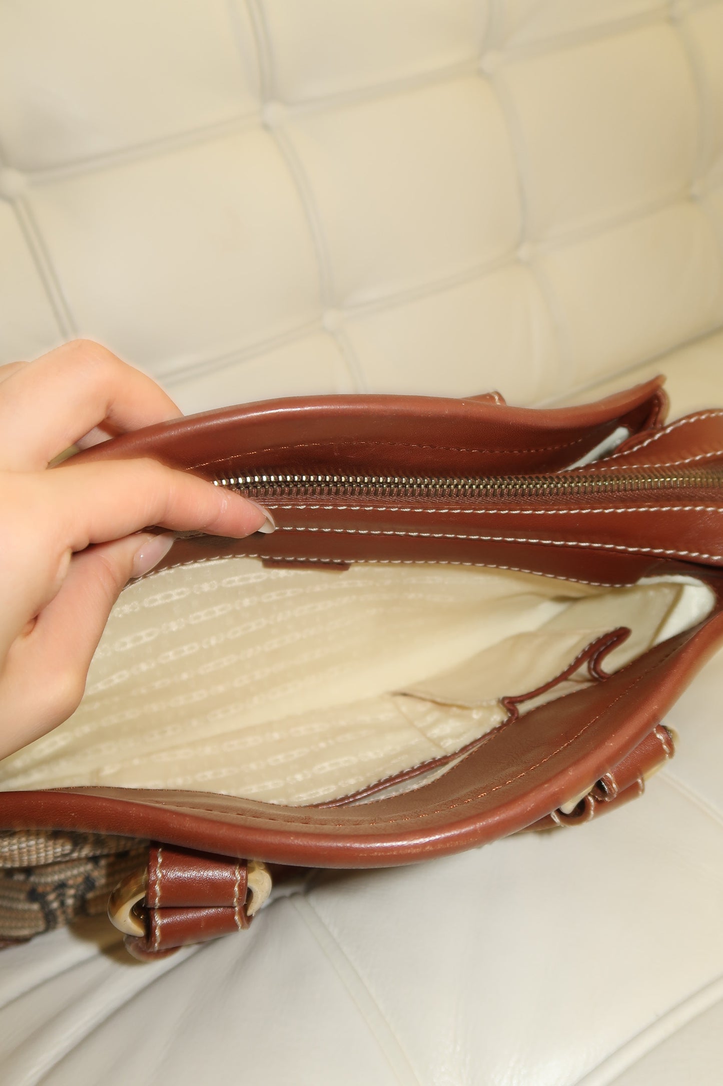 Extremely rare Celine Raffia Tote Bag